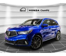 ACURA MDX ACURA MDX 2020 A-SPEC CARPLAY I CUIR I TOIT OUVRANT I MAGS I DEMARREUR I SIEGES CHAUFFANTS