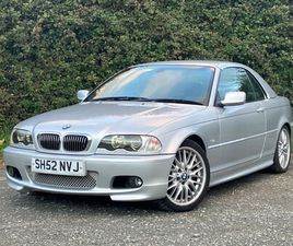 2002 (52) - 330I M SPORT CONVERTIBLE AUTOMATIC 2-DOOR
