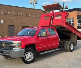 CHEVROLET SILVERADO 3500HD CREW CAB 2016 CHEVROLET SILVERADO 3500HD 4WD CREW CAB **DEL 10 FOOT DUMP
