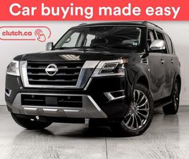 USED 2021 NISSAN ARMADA PLATINUM W/ SUNROOF, HEATED SEATS, REARVIEW CAM