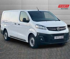 2022 VAUXHALL VIVARO 2900 1.5D 100PS DYNAMIC H1 VAN VAN DIESEL MANUAL