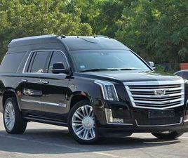 CADILLAC ESCALADE ESV PLATINUM 6.2L CADILLAC ESCALADE 2018 GCC // LOW MILEAGE // VIP SEATS // TV // PERFECT CONDITION