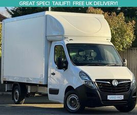 VAUXHALL MOVANO 2020 VAUXHALL MOVANO 2.3CDTI L3H1 F3500 (135PS)(EU6DT-E) L3H1 CHASSIS CAB 2298CC