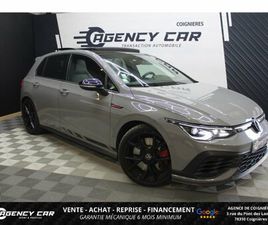 VOLKSWAGEN GOLF GTI CLUBSPORT VOLKSWAGEN GOLF 2.0 TSI - 300 - BV DSG 7 VIII BERLINE GTI CLUBSPORT - SUIVI - TOIT OUVRANT - SIÈGES