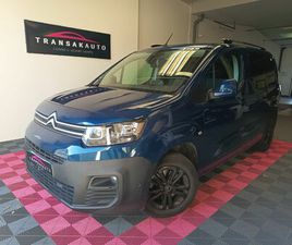 CITROEN BERLINGO TAILLE M 130 CV BOITE AUTOMATIQUE EAT8 FINITION SHINE - APPLE CARPLAY ANDROID AUTO / CAMERA / KIT DISTRIBUTION