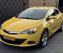 OPEL ASTRA GTC - 1.6 TURBO SPORT GEEL| LEER| CLIMA| NAVI| CRUISE| NAP