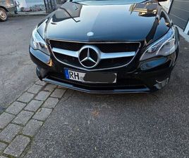 MERCEDES CLASSE E CABRIOLET E 250 MERCEDES-BENZ MERCEDES-BENZ E 250 CABRIOLET TOP ZUSTAND 211PS