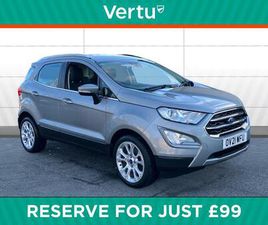 FORD ECOSPORT 1.0T ECOBOOST TITANIUM EURO 6 (START/STOP) 5DR