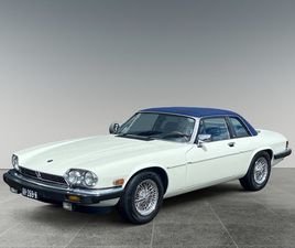 JAGUAR XJ CABRIOLET XJ-S JAGUAR XJS - XJS-C 5.3 V12 TARGA MET ZELDZAME HARDTOP