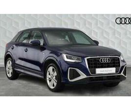 2021 AUDI Q2 S LINE 30 TFSI 110 PS 6-SPEED MANUAL SUV PETROL MANUAL