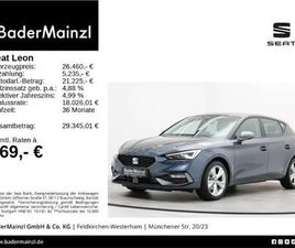 SEAT LEON SEAT LEON 1.5 ETSI DSG FR NAVI KAM. SHZ MATRIX ACC