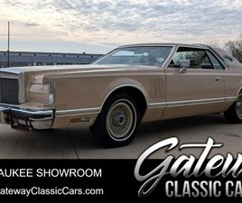 LINCOLN CONTINENTAL 1979 LINCOLN CONTINENTAL CARTIER EDITION