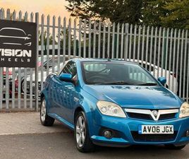 2006 VAUXHALL TIGRA 1.4I 16V EXCLUSIV 2DR CONVERTIBLE PETROL MANUAL