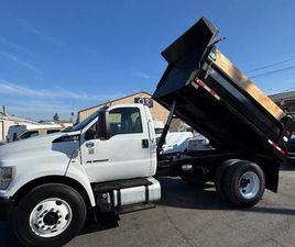 2019 FORD F750 DUMP TRUCK 26K MI CARB COMPLIANT