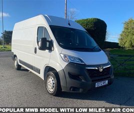 VAUXHALL MOVANO DYNAMIC 3500 L2 H2 MWB HIGHTOP 2.2TD 140PS