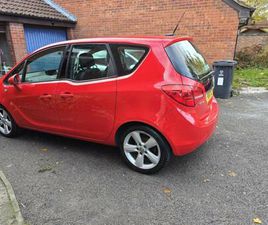 VAUXHALL MERIVA VAUXHALL, MERIVA, MPV, 2014, MANUAL, 1398 (CC), 5 DOORS
