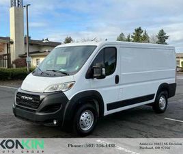 DODGE RAM PROMASTER 2023 RAM PROMASTER CARGO VAN DODGE 2500 LOW ROOF VAN 3D VAN