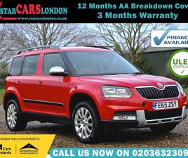 SKODA YETI OUTDOOR SKODA YETI 1.2 TSI SE OUTDOOR DSG EURO 6 (S/S) 5DR SERVICE HISTORY,2 KEYS,HPI CL SUV 2015, 87100 MILES, £7900 - 32987708 - EXCHANGEANDMART.CO.UK