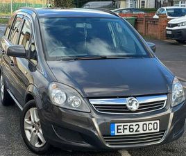 VAUXHALL ZAFIRA 1.6 16V EXCLUSIV EURO 5 5DR