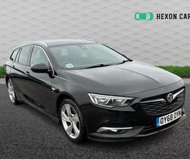 VAUXHALL INSIGNIA SPORTS TOURER 2018 VAUXHALL INSIGNIA 2.0 TURBO D BLUEINJECTION SRI VX LINE NAV SPORTS TOURER 5DR DIESEL MANUAL ...