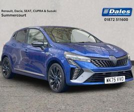 RENAULT CLIO E-TECH 2025 RENAULT CLIO 1.6 E-TECH FULL HYBRID 145 ESPRIT ALPINE 5DR AUTO HATCHBACK HYBRID AUTOMATIC