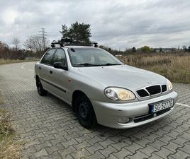 DAEWOO LANOS DAEWOO LANOS SE 1.5 100KM, 128TYS. KM, 1 WLAŚCICIEL, GARAŻOWANY 20LAT GLIWICE WOJSKA POLSKIEGO • OLX.PL