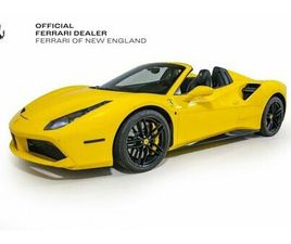 FERRARI 488 SPIDER 2017 FERRARI 488 SPIDER CONVERTIBLE