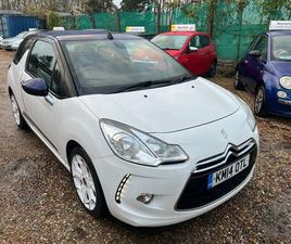 CITROEN DS3 CABRIO 1.6 VTI DSTYLE PLUS EURO 5 2DR