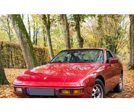 PORSCHE 924 1979 PORSCHE 924 ROUGE MANUEL, 5 VITESSES CONDUITE À GAUC...