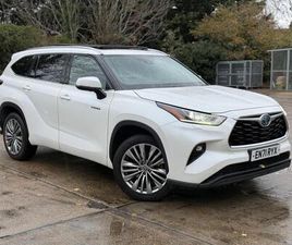 TOYOTA HIGHLANDER 2.5 VVT-H EXCEL CVT 4WD EURO 6 (START/STOP) 5DR