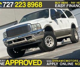 FORD EXCURSION 2002 FORD EXCURSION SPORT UTILITY 4D