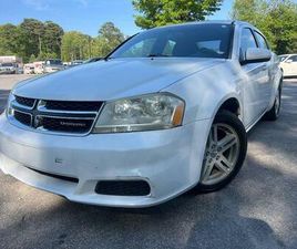 DODGE AVENGER 2012 DODGE AVENGER SXT