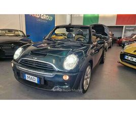 MINI CABRIO COOPER S MINI 1.6 16V COOPER S CABRIO VERDE INGLESE!
