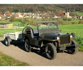 WILLYS MB WILLYS JEEP GPW - BAUJ.1942 - (H-ZULASSUNG, TÜV MÄNGELFREI)