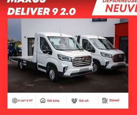 MAXUS EDELIVER 9 DELIVER9 DELIVER 2.0 150CH PROPULSION 2025 – DÉPANNEUSE NEUVE PRÊTE À ÊTRE IMMATRICULÉ