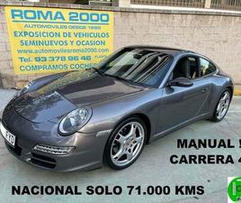 PORSCHE 911 997 CARRERA 4 PORSCHE 911 997 CARRERA 4 MANUAL NACIONAL SOLO 71000 KMS