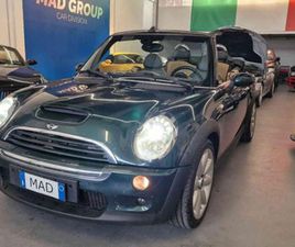 COOPER S CABRIO MINI 1.6 16V COOPER S CABRIO VERDE INGLESE!