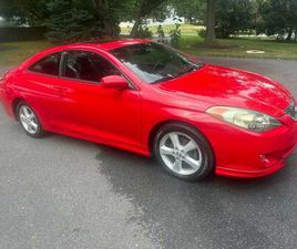 TOYOTA SOLARA,2006, GREAT STARTER CAR RED COUPE