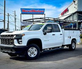 CHEVROLET SILVERADO 2500HD EXTENDED CAB 2020 CHEVROLET SILVERADO 2500HD EXT CAB UTILITY BODY WORK TRUCK