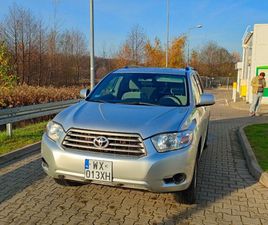TOYOTA HIGHLANDER 3.5 L, BENZYNA 110 TYS MIL.