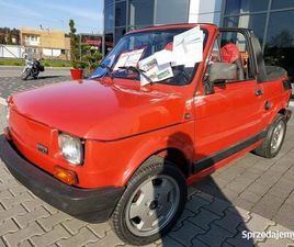 4 SZTUKI FIAT BOSMAL CABRIO FABRYCZNY LAKIER ZOBACZ JAK NOWY CHRZANÓW - SPRZEDAJEMY.PL