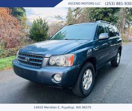 TOYOTA HIGHLANDER 2002 TOYOTA HIGHLANDER