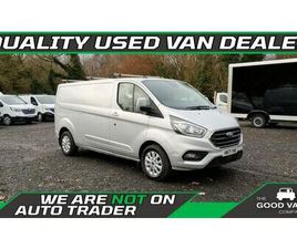 FORD TRANSIT CUSTOM 2021 FORD TRANSIT CUSTOM 2.0TDCI 300 L1H1 LIMITED (130PS)(EU6DT) PANEL VAN