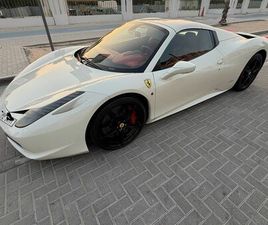 FERRARI 458 ITALIA SPIDER FERRARI 458 SPIDER STANDARD