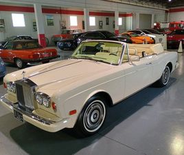 1986 ROLLS-ROYCE CORNICHE CORNICHE II MULLINER PARK WARD 1 OWNER