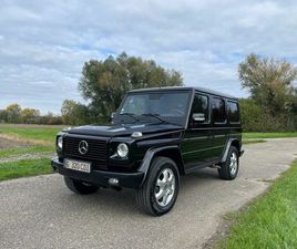 MERCEDES-BENZ G 320 CDI, LANG - 1. HAND/SCHWARZ/SCHECKHEFTGEPF