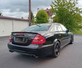 MERCEDES CLASSE E E 55 AMG MERCEDES-BENZ E55 AMG W211 GARAGENFAHRZEUG SOMMERAUTO