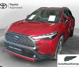 TOYOTA COROLLA CROSS HYBRID 2.0 HYBRID 197 CV E-CVT LOUNGE LIGHT DEL 2023 USATA A ROMA