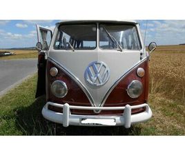 VOLKSWAGEN COMBI T2 1968 VOLKSWAGEN TYPE 2 ROUGE FONCÉ MANUEL, 4 VITESSES IN...