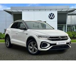 VOLKSWAGEN T-ROC 2022 VOLKSWAGEN T-ROC 1.5 TSI R-LINE HATCHBACK 5D DSG